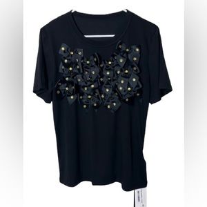 Rhinestone Bow T-Shirt. | Custom Designed By Us